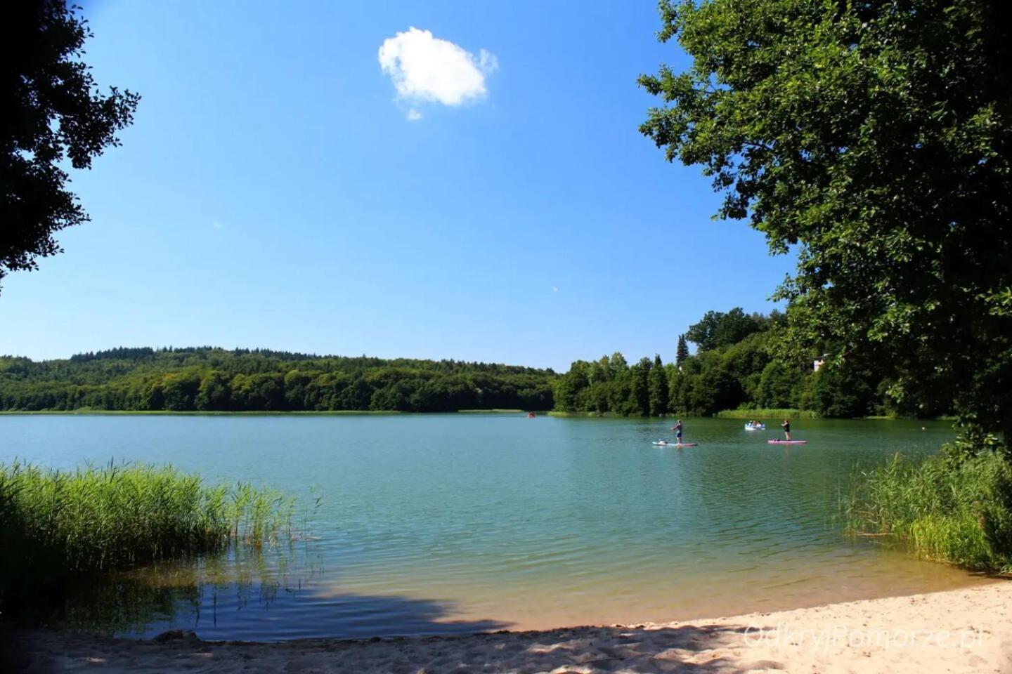 Pensjonat Nad Jeziorem Lakeside Brodnica Dolna Exterior photo